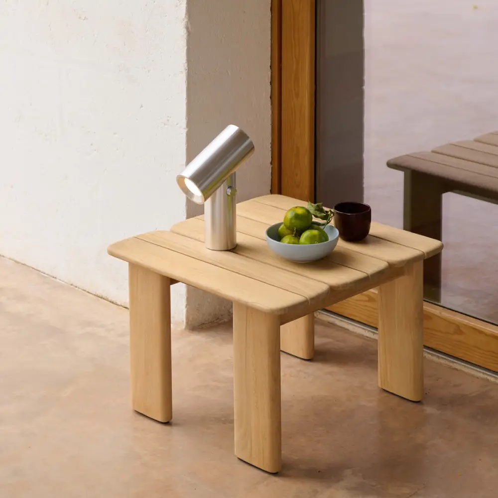 Sohvapöytä Teak 55x55 Assemble