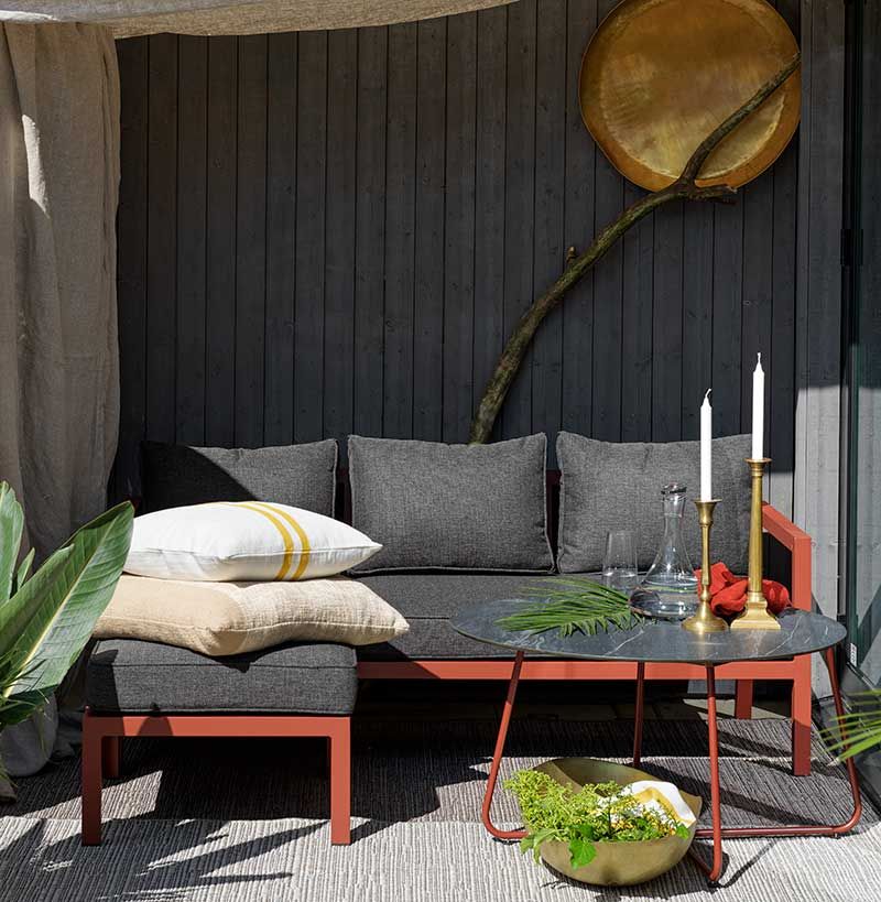 Delia divaanisohva burnt paprika Brafab