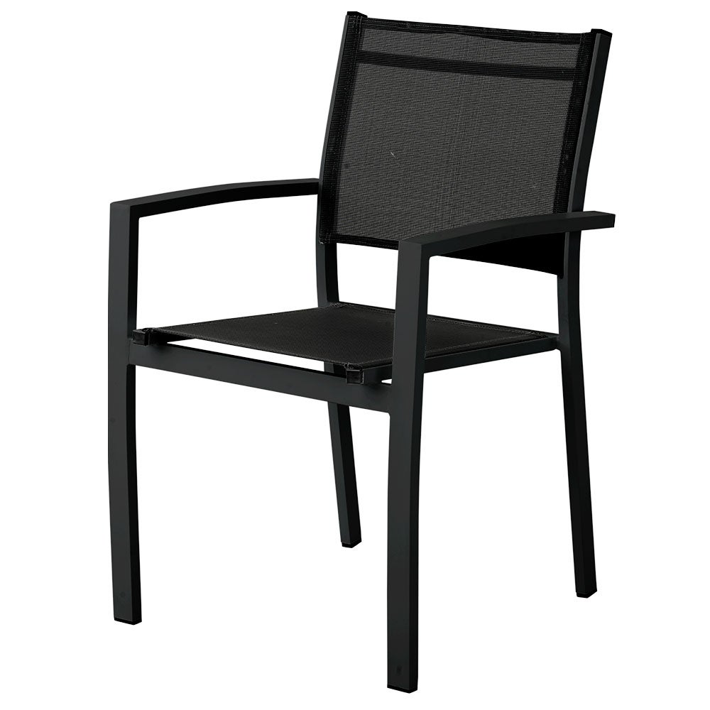 Rana käsinojallinen tuoli musta/musta