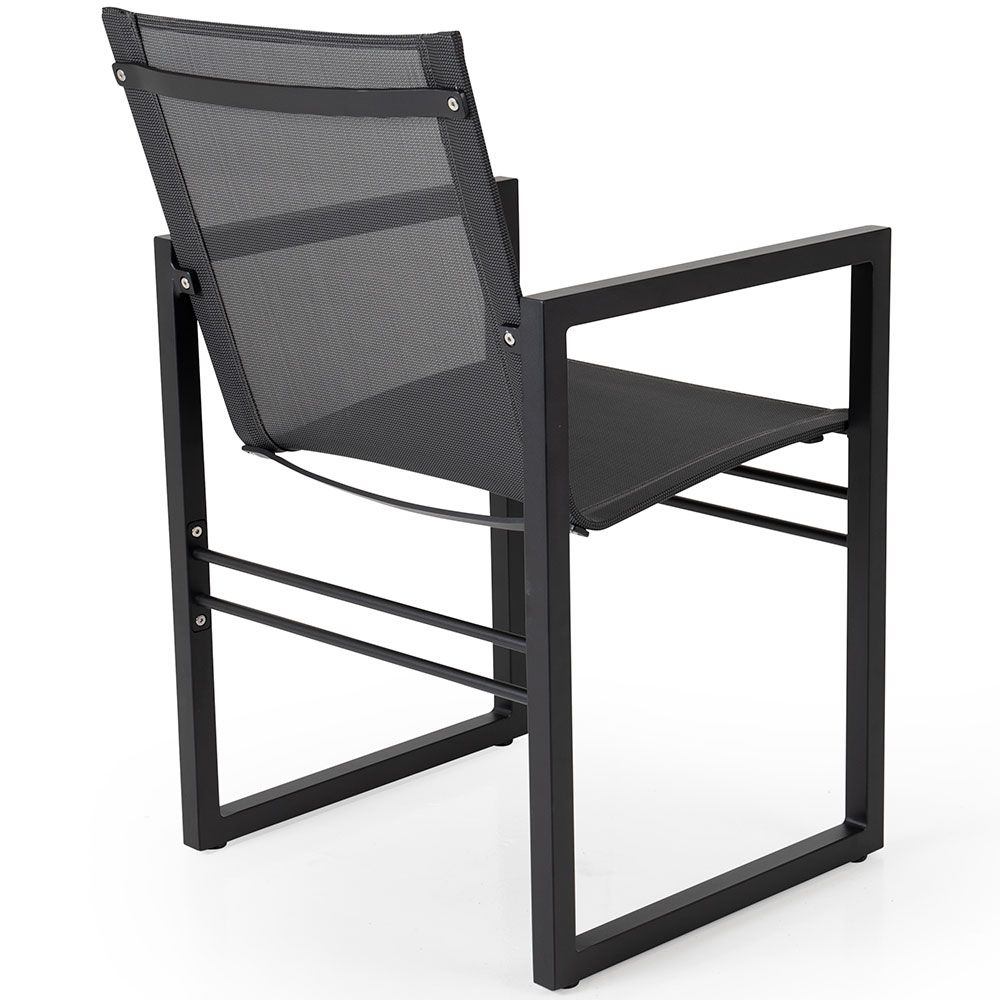 Vevi käsinojallinen tuoli musta/musta Brafab