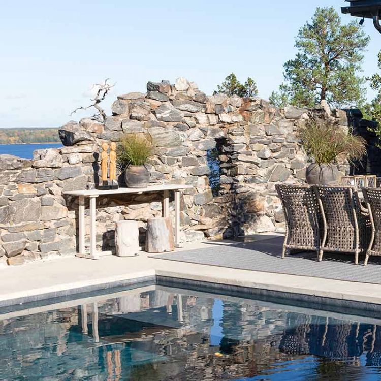 Konsolipöytä Palermo tiikki Artwood