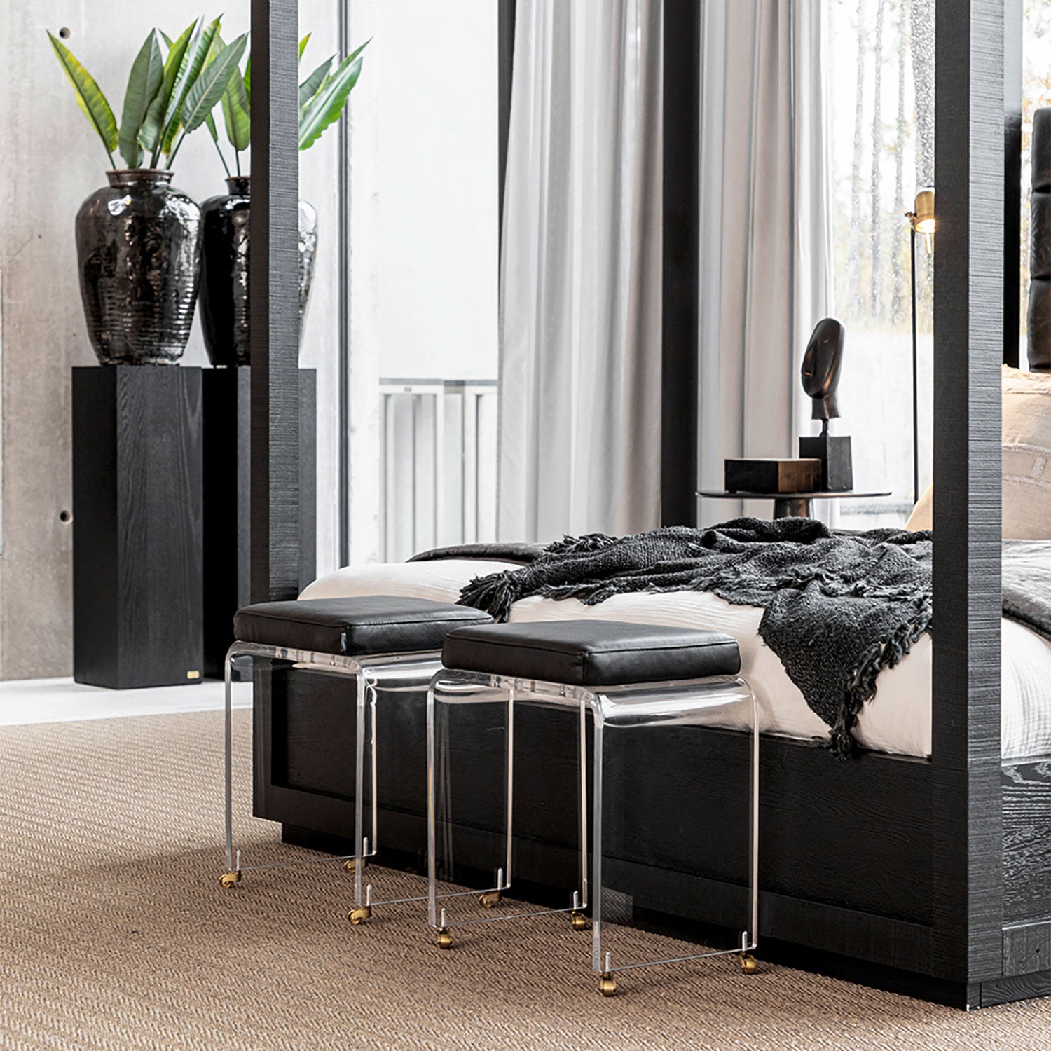 Robby jalkarahi pleksilasi / mountain black Artwood