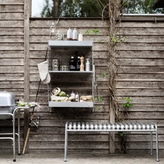 Hylly alareuna 58x2x30 Sinkitty