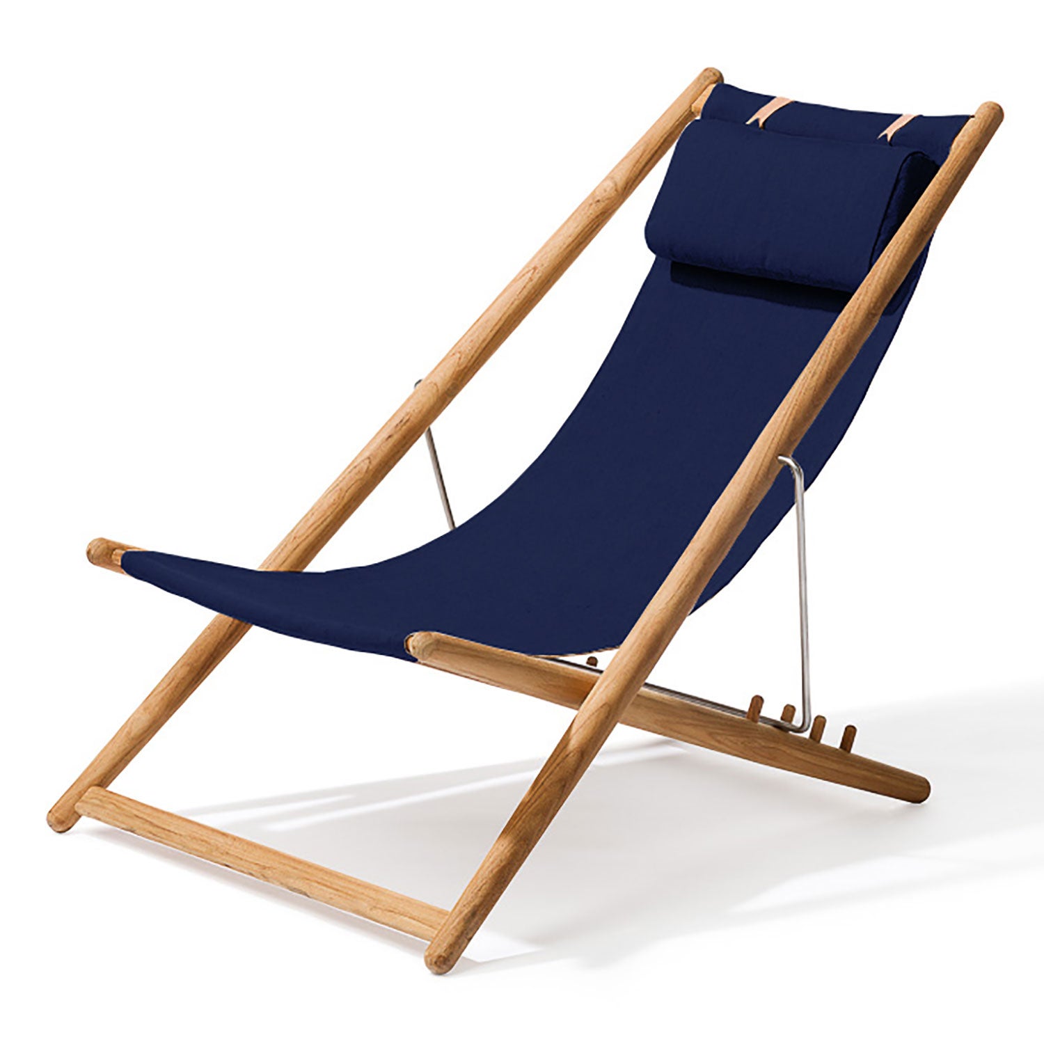 H55 lepotuoli tiikki Skargaarden