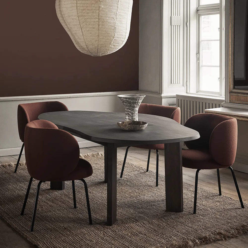 Tarn Ruokapöytä 220 cm - Dark Stained Beech