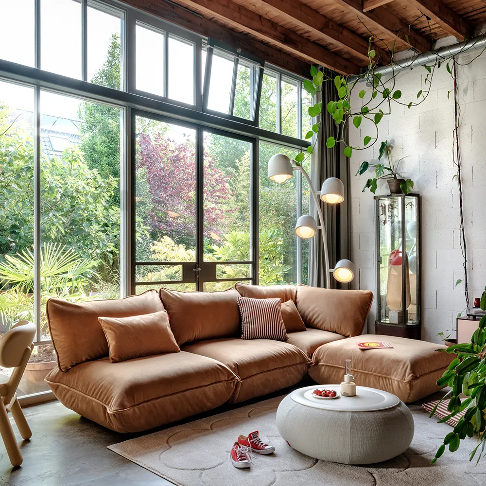 Sumo Kulmamoduuli Velvet Recycled Almond