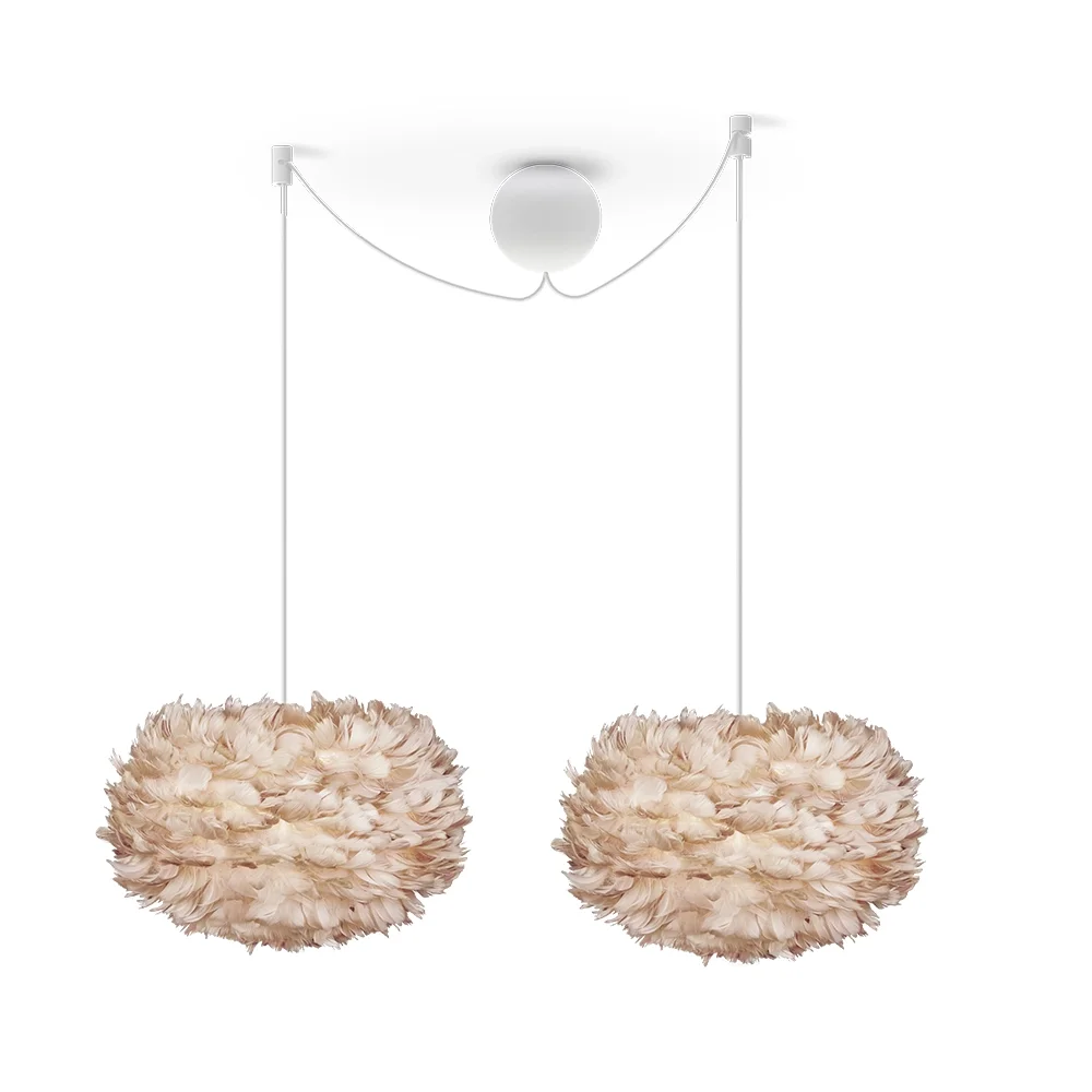 Eos Lampunvarjostin Medium Ø45 cmLight Brown