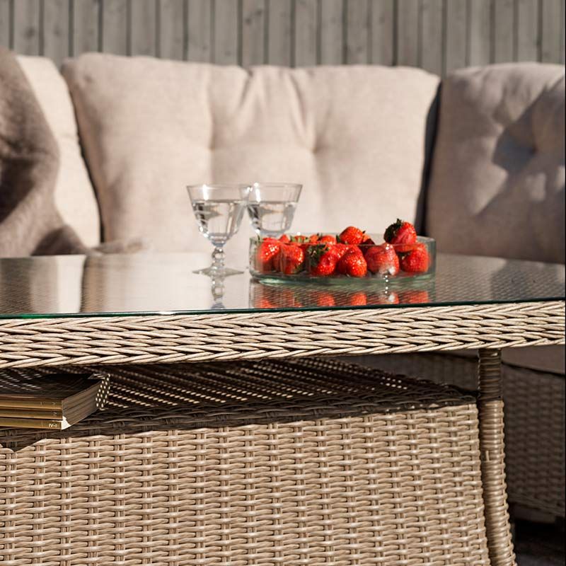 Sohvapöytä Hornbrook 65x120 cm beige