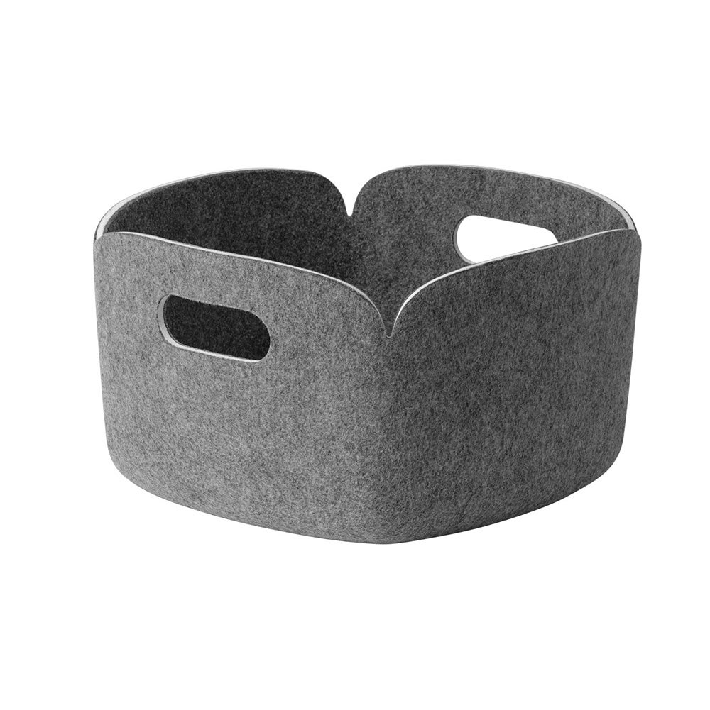  Restore-säilytyslaatikko koriin 28 x 28 cm - Harmaameleerattu