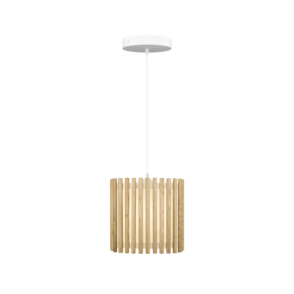 Komorebi lampunvarjostin, neliö, keskikokoinen Oak