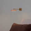 Asteria Wall Long Seinävalaisin Ø 15 cm Nuance Orange
