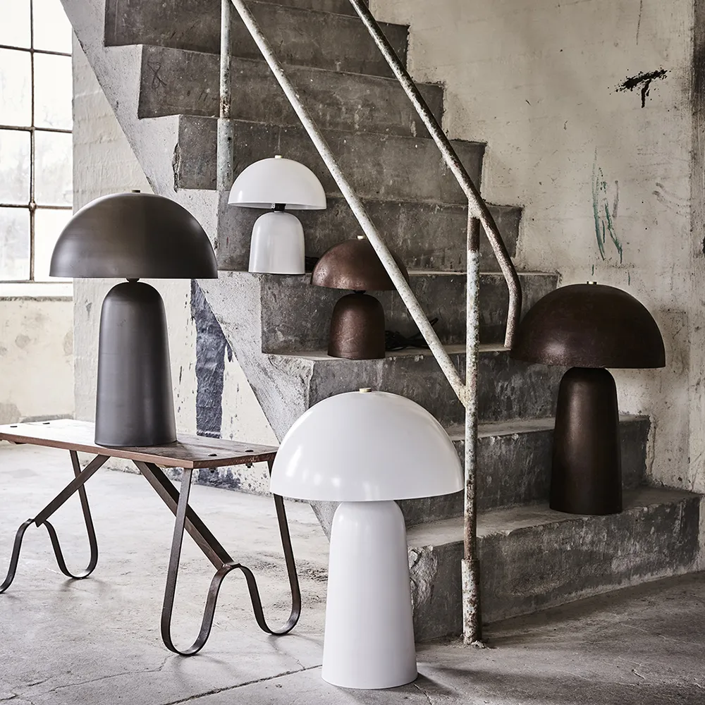 Pöytälamppu Fungi S White