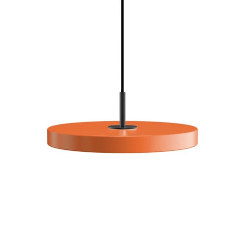 Asteria Plus Mini Ø31 cm kattovalaisin Nuance Orange/musta