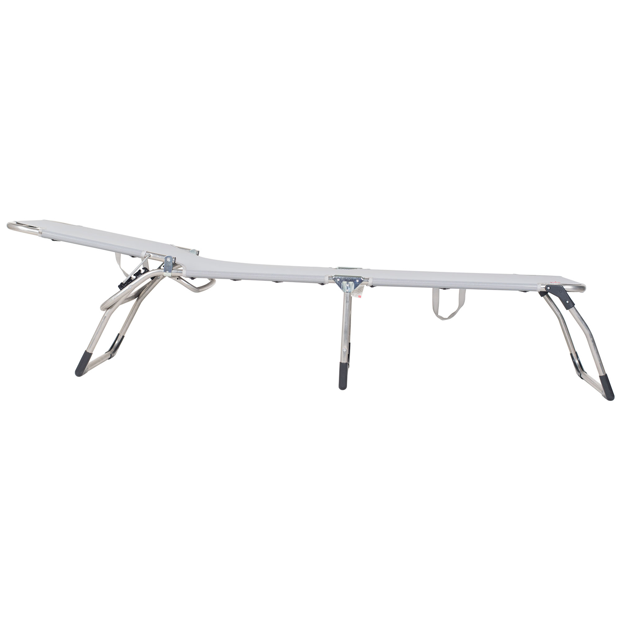 Amigo aurinkotuoli xxl grey alumiini/textileeni