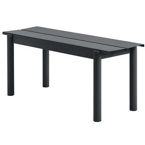 Linear Steel Penkki 110x34 cm Anthracite Black 