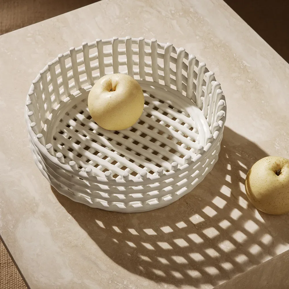 Ceramic Centrepiece - Off-white