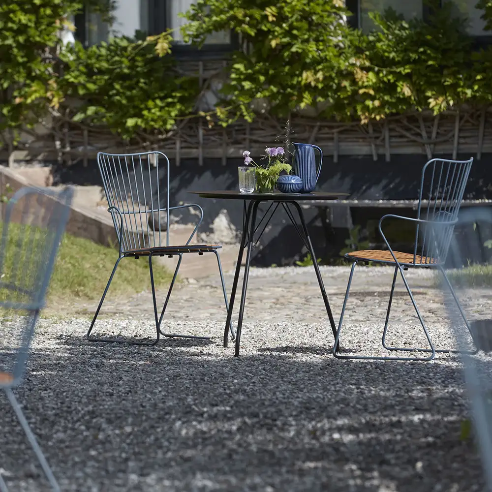 Paon ruokailutuoli paprika teräs 