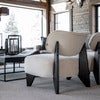 Nojatuoli Cadiz Quiet cream Artwood 