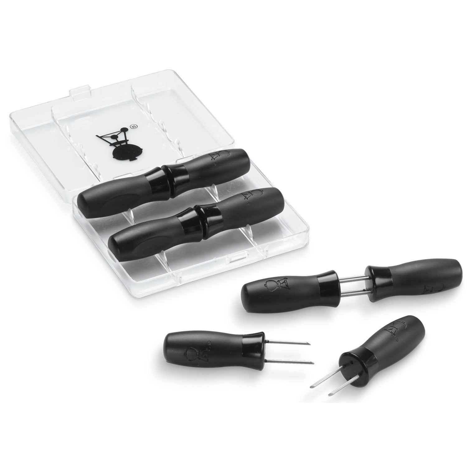 Maissipidike 4-setti ruostumaton teräs / nailon Weber 