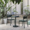 Linear Steel Ruokailutuoli Dark Green