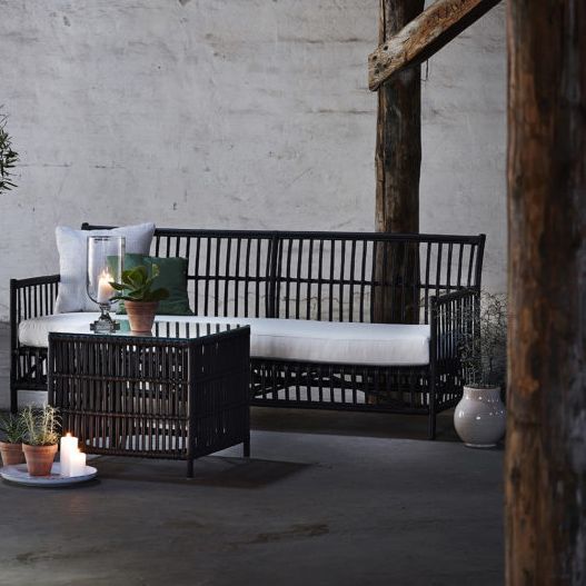 Caroline sohva rottinkia Nature