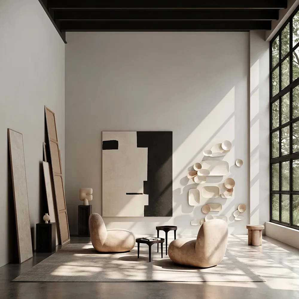 Phantom-pöytä, korkea - Burn Antique