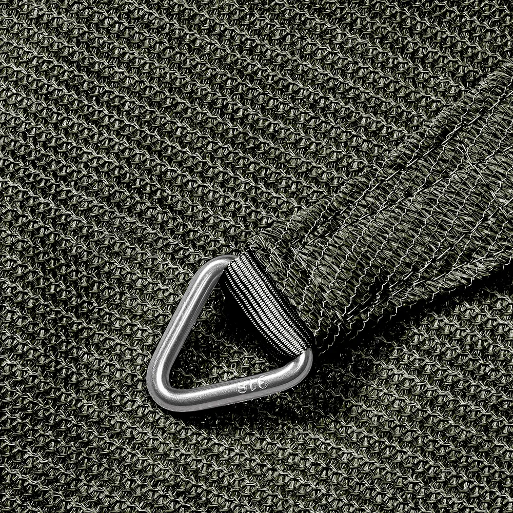 Coolfit aurinkopurje neliö 360x360cm olive