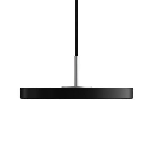 Asteria Micro Kattovalaisin Ø15 cm Black/Teräs