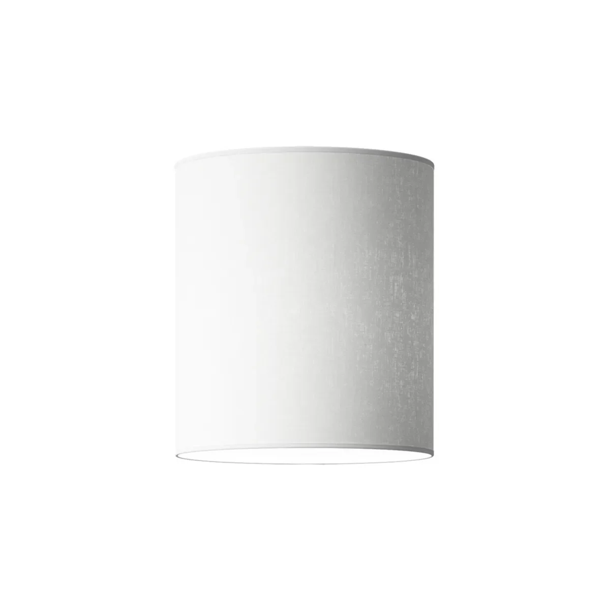 Dual lampunvarjostin Ø27xH30 cm tekstiili valkoinen pellava