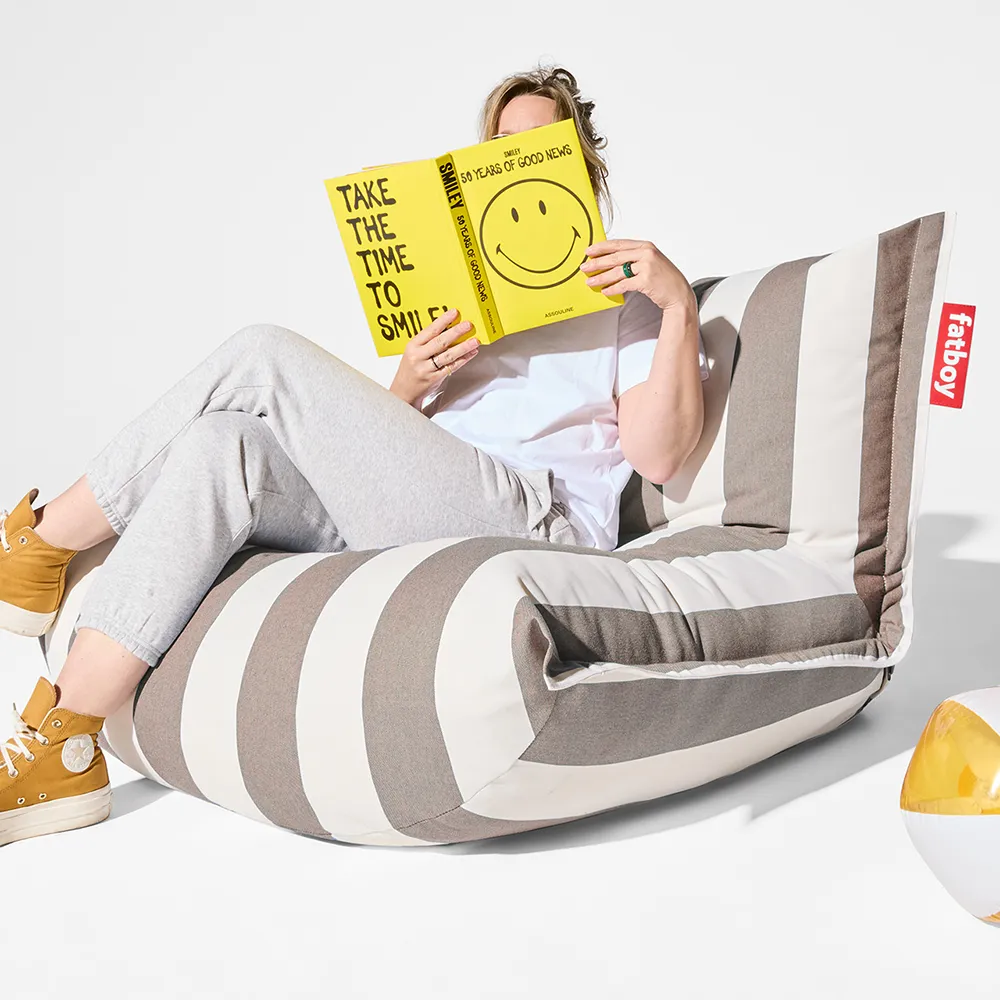 Fatboy the BonBaron outdoor stripe cacao