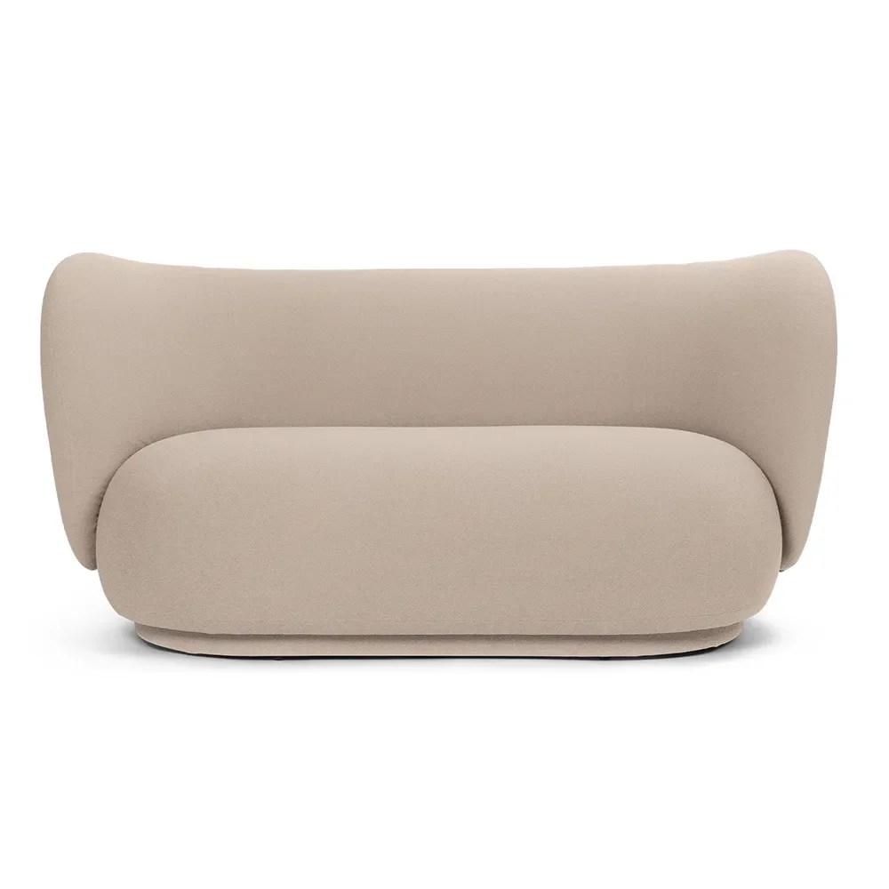 Ferm Living, Rico 2-istuttava sohva Grain - Cashmere