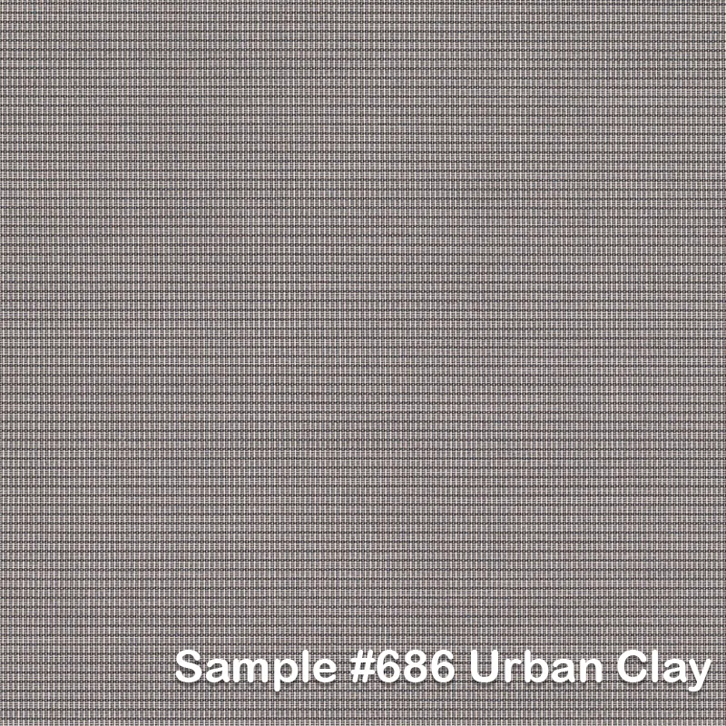 Fortano 300x300 cm aurinkovarjo alu Cat.5 686 Urban Clay