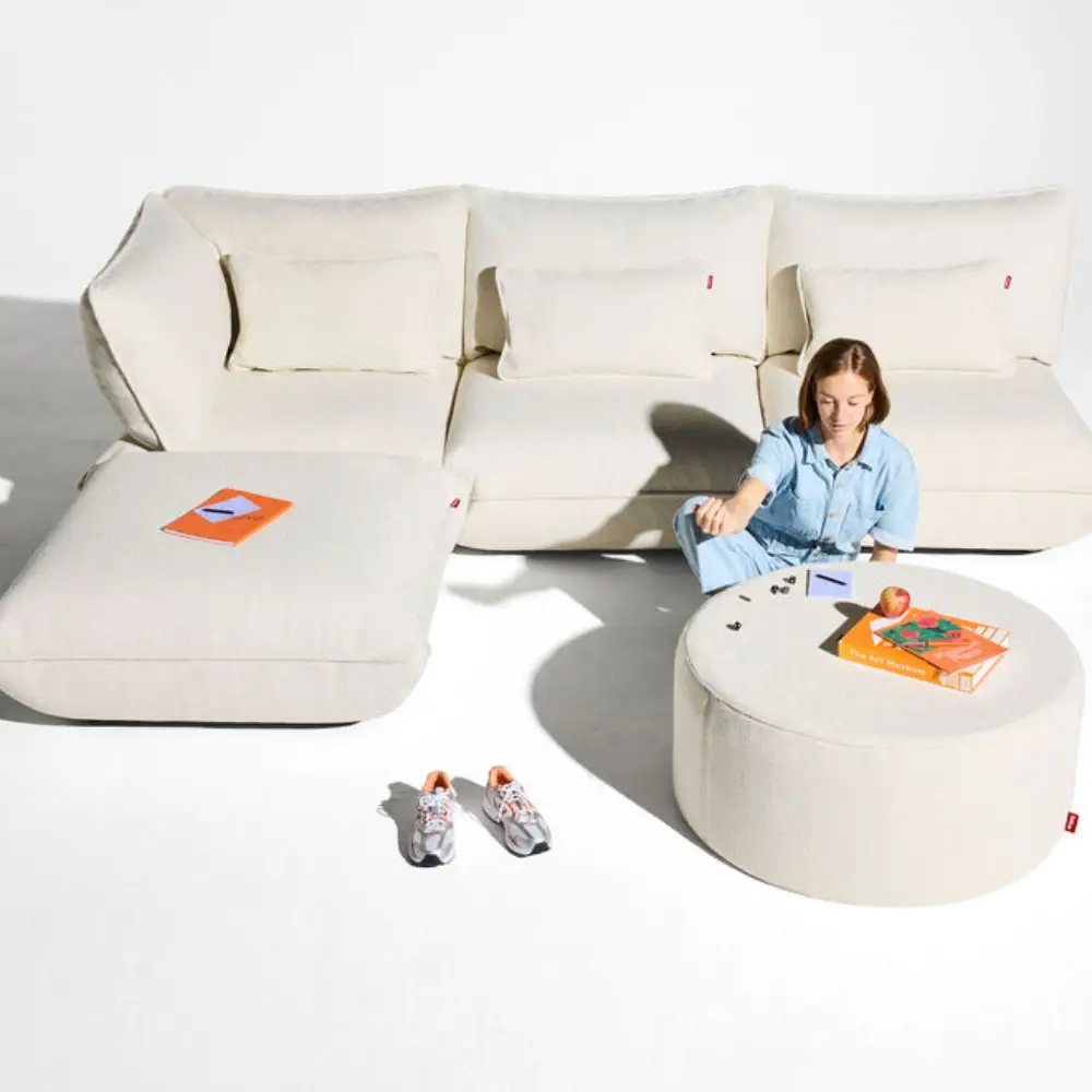 sumo sohva moduuli boucle recycled creme