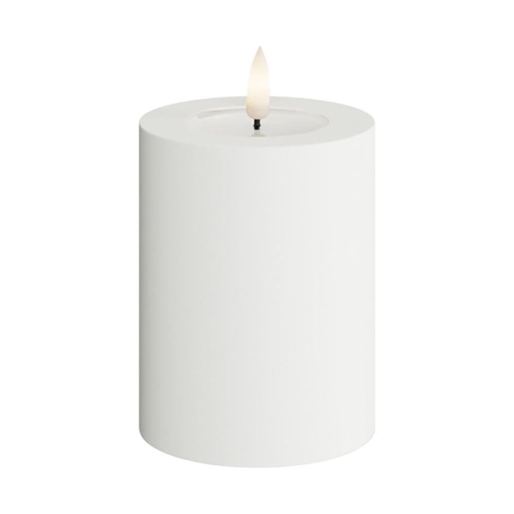  LED-lohkovalaisin ulkokäyttöön 7,5x10 cm valkoinen