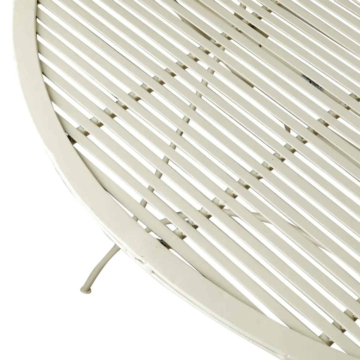 BORNHOLM Pöytä Ivory Ø61xH50 cm