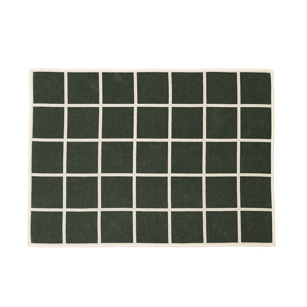 Kudottu viltti lampaanvillasta Criss Leaf