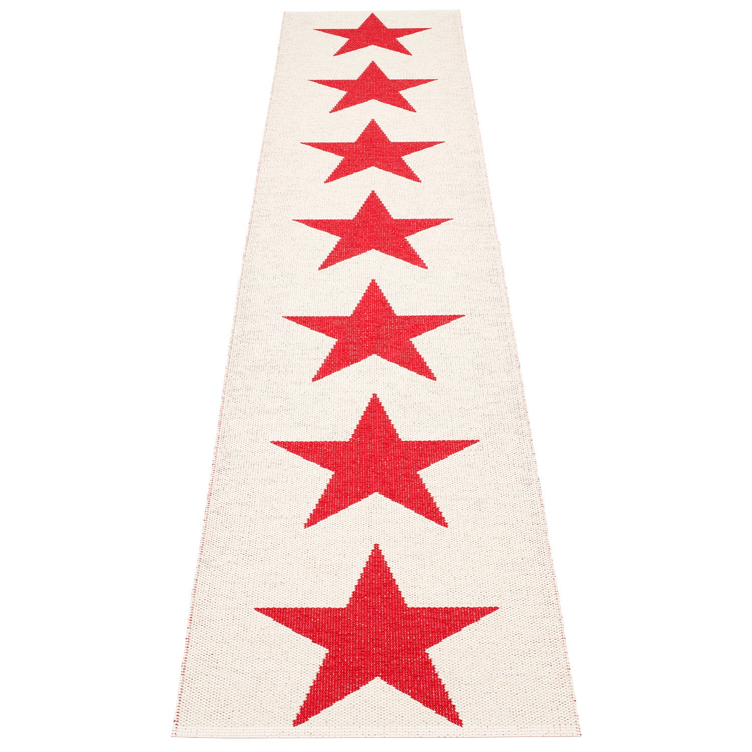 Viggo matto 70x350 cm one red / vanilla 