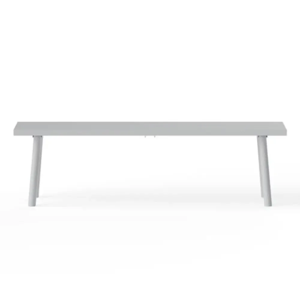 Fred's bench ulkopenkki light grey