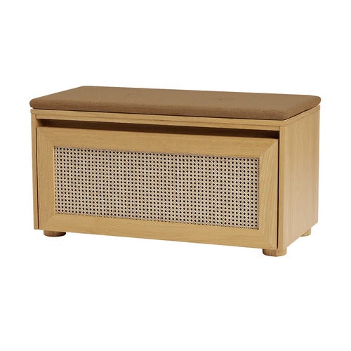 Säilytyspenkki Hideaway Cane – Sugar Brown