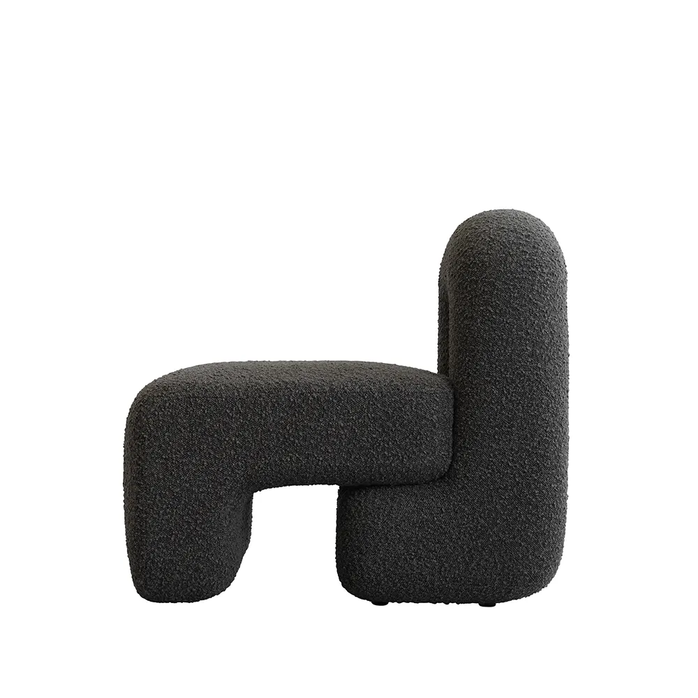 Daiku Lounge -nojatuoli - Syvän harmaanruskea