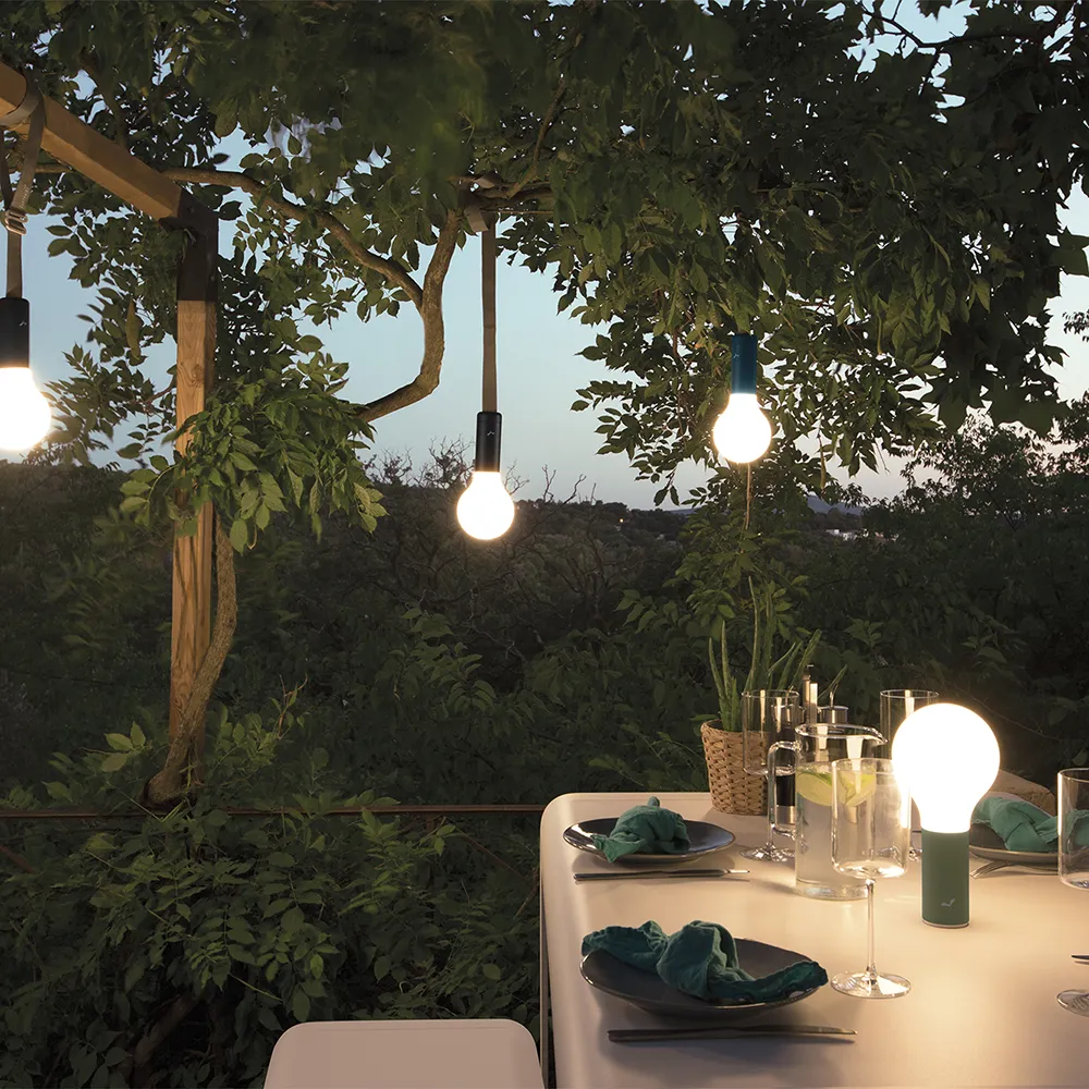 Aplô lamppu h.24 cm Black Cherry 