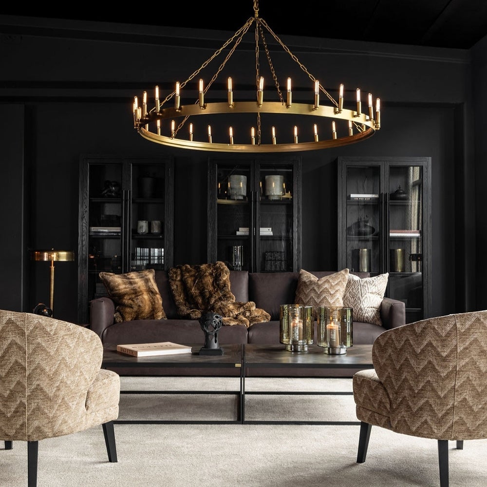 Broome-nahkasohva - 2-istuttava - Espresso