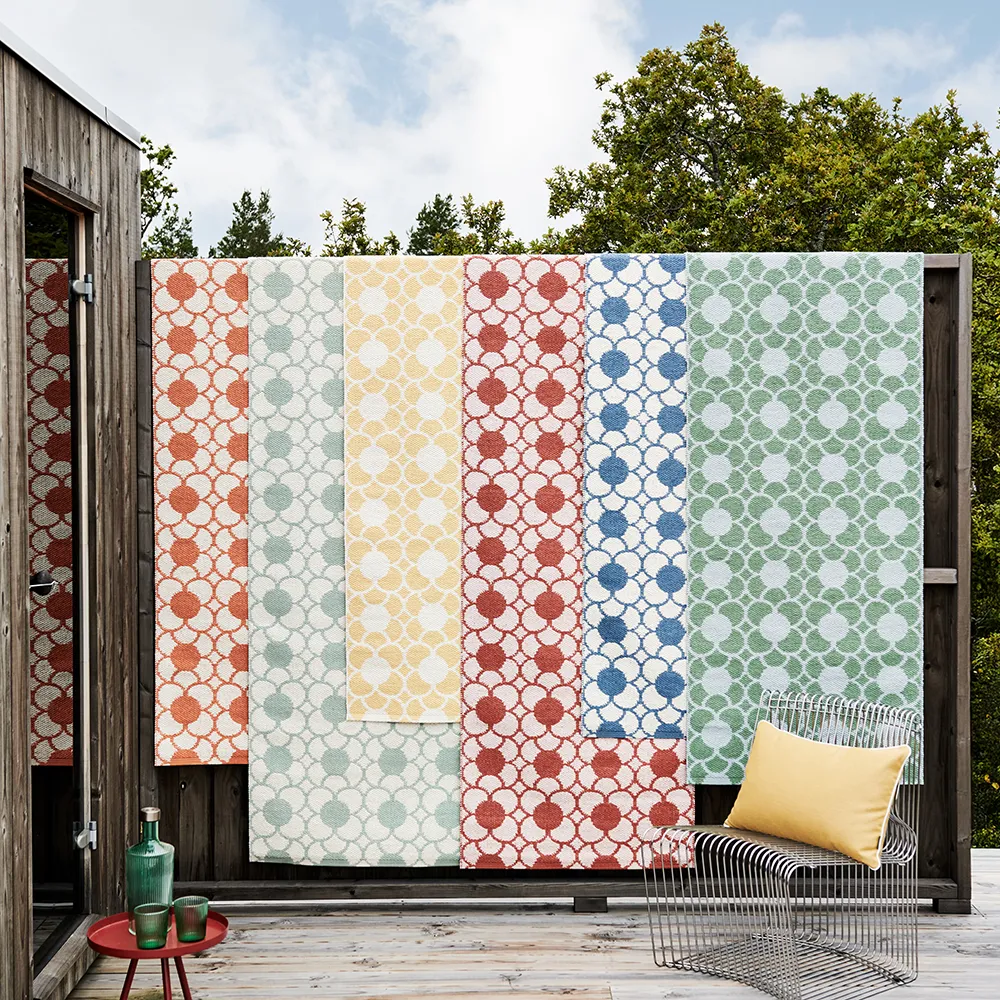 Anya matto River Blue/Vanilla 70 x 200 cm