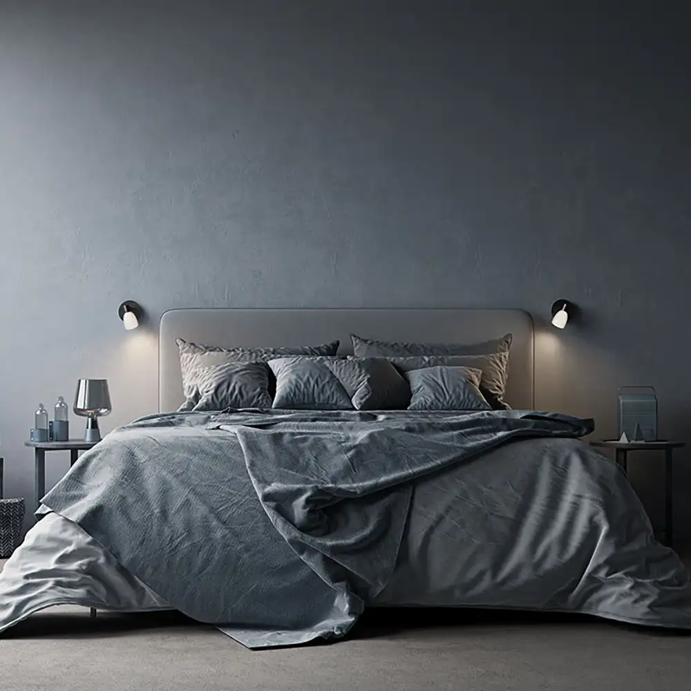 Cut seinävalaisin musta G9