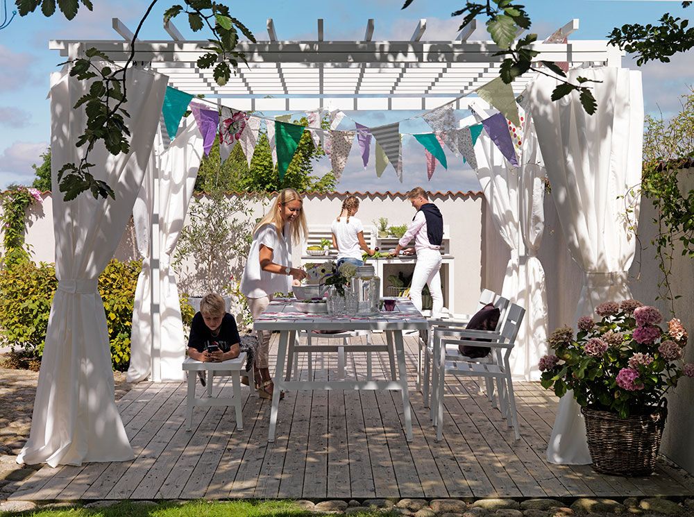 Delia käsinojallinen tuoli valkoinen Brafab