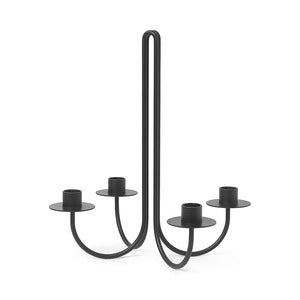 Kynttelikkö Sway Black