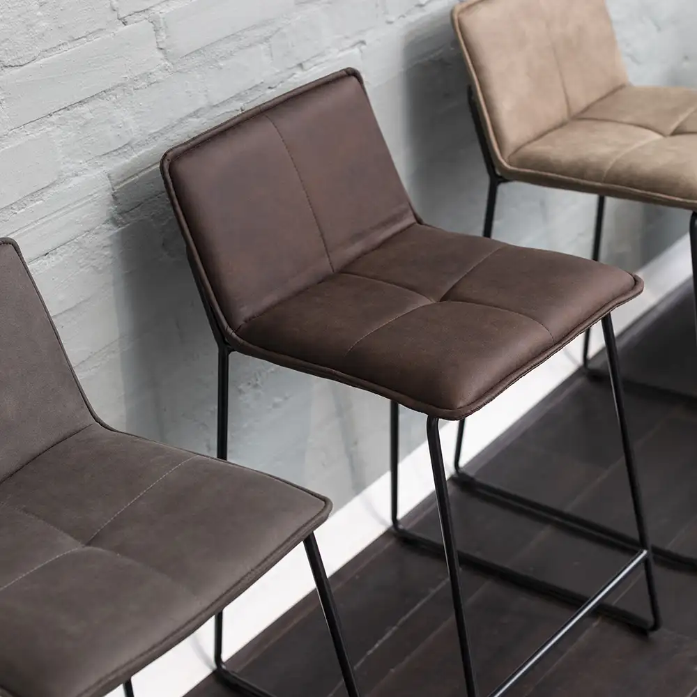 Elvis Baarituoli ruskea 2 kpl