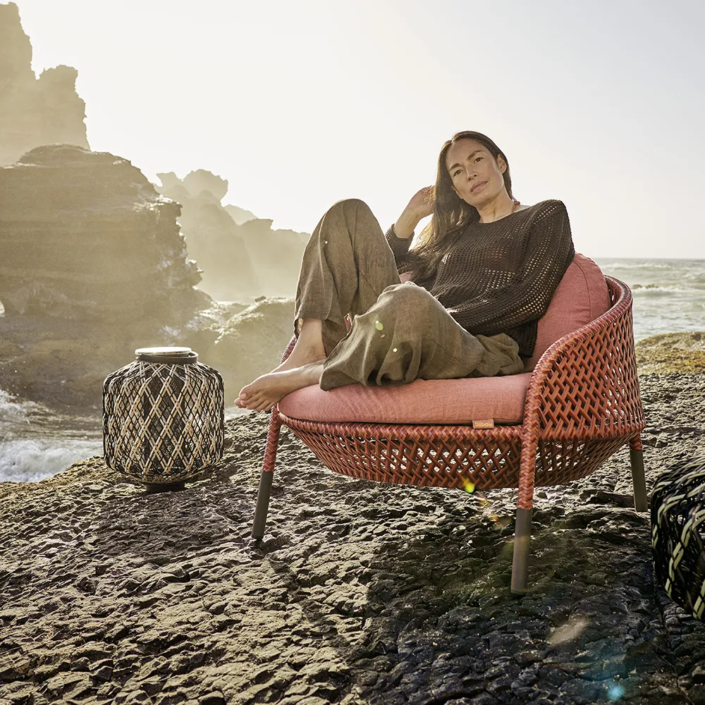 AHNDA lounge-tuoli AB7 vulcano 0305 elemental 0105