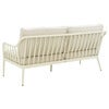 Coleville 3-paikkainen sohva  Pearl white / Dot beige