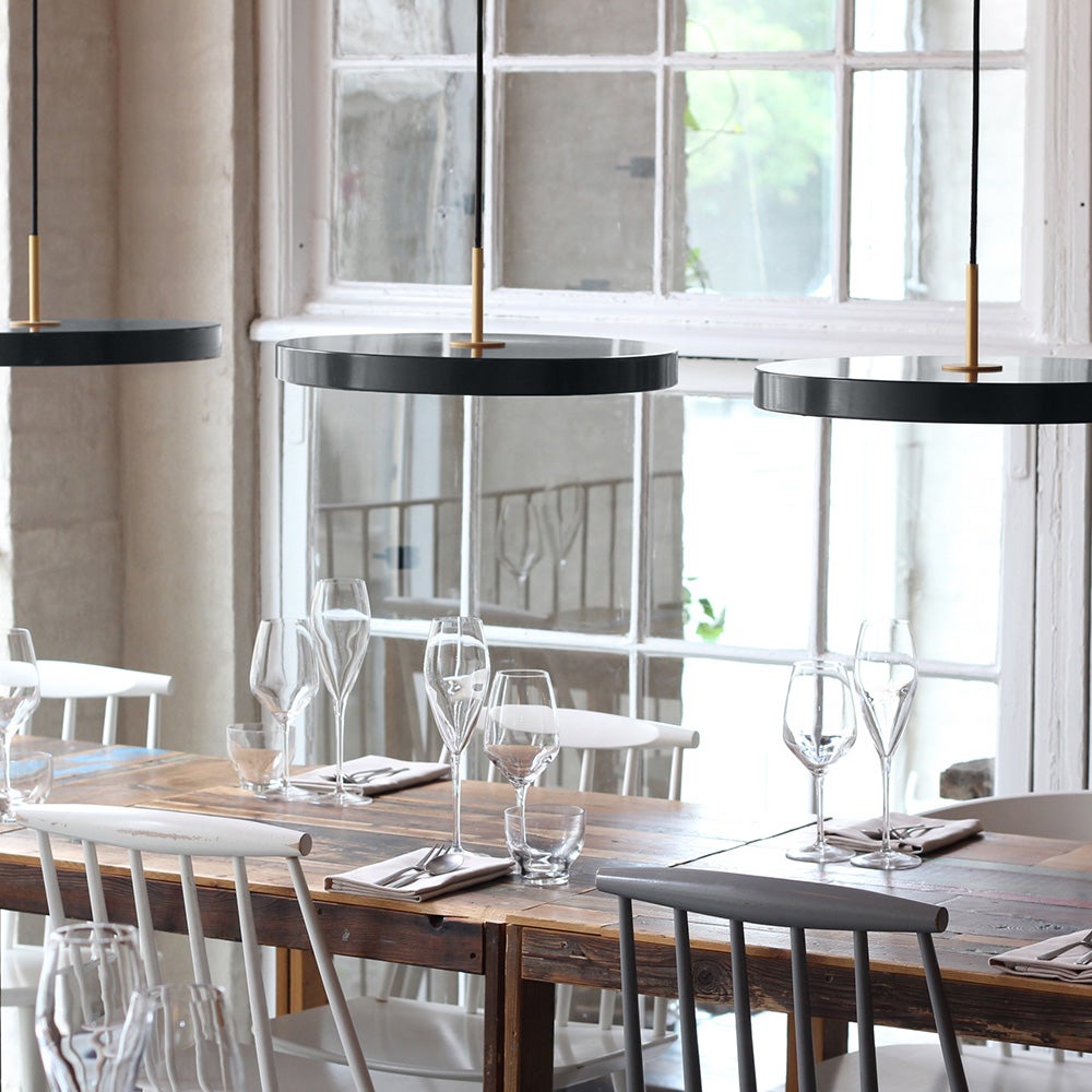 Asteria Riippuvalaisin Mini Ø31 cm Black